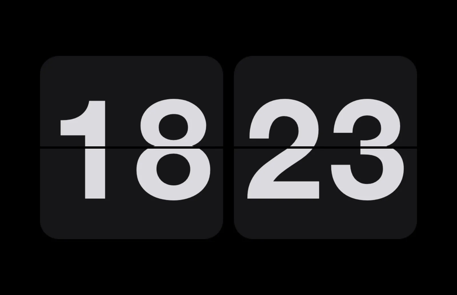 Flip Clock screenshot 1