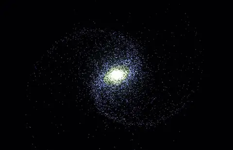 Galaxy screensaver