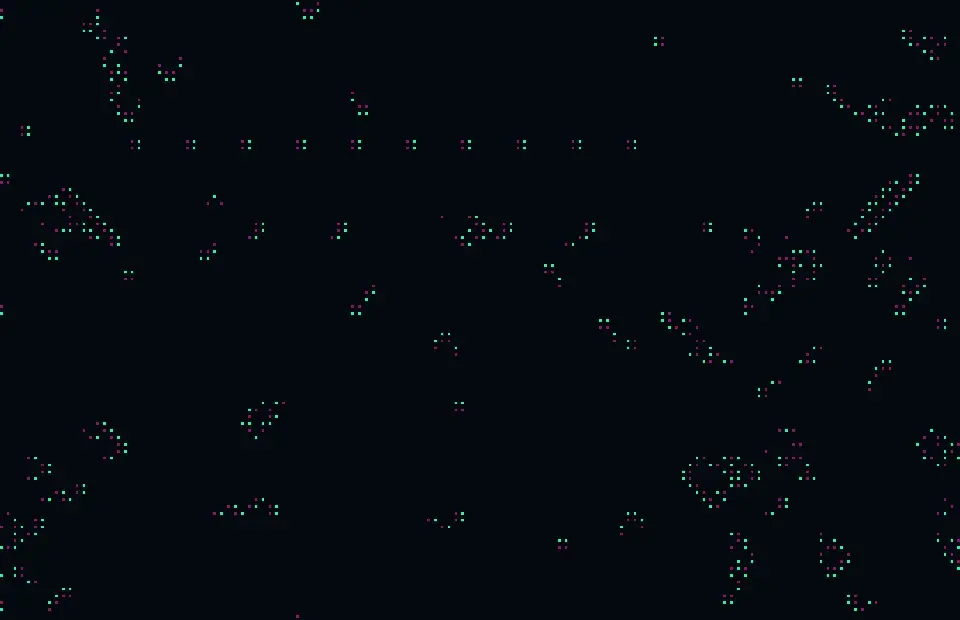 Brian's Brain screensaver