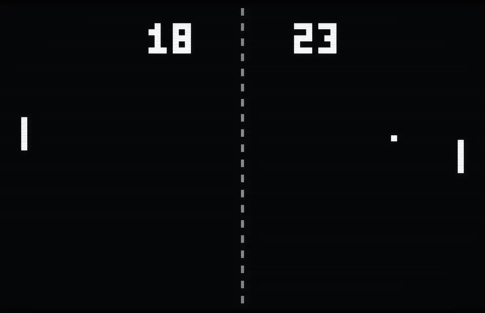 Paddle Ball screensaver