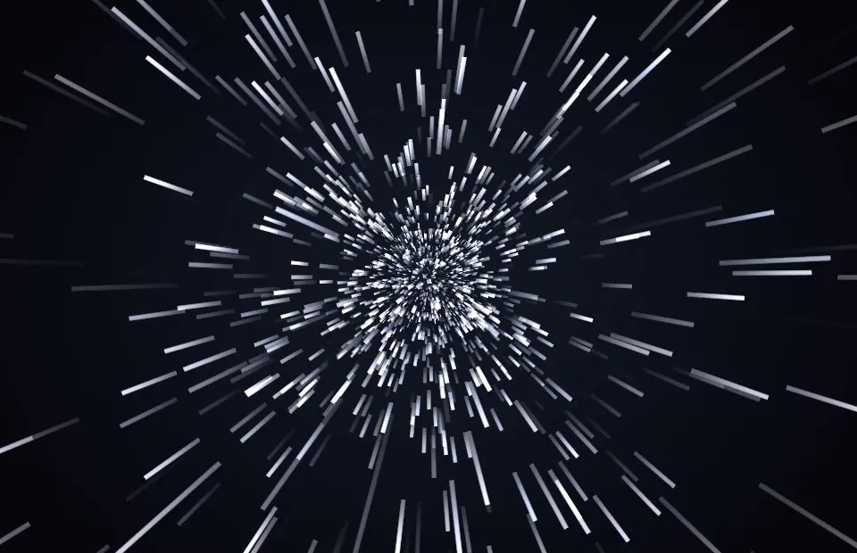 Starfield screensaver